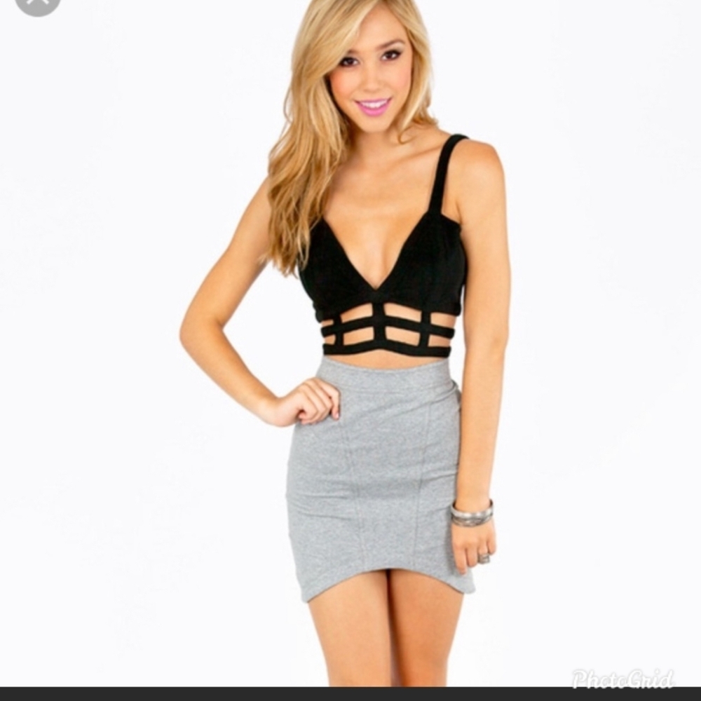 Night out crop top